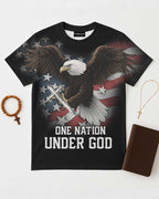 One Nation Under God All Over Print T-Shirt