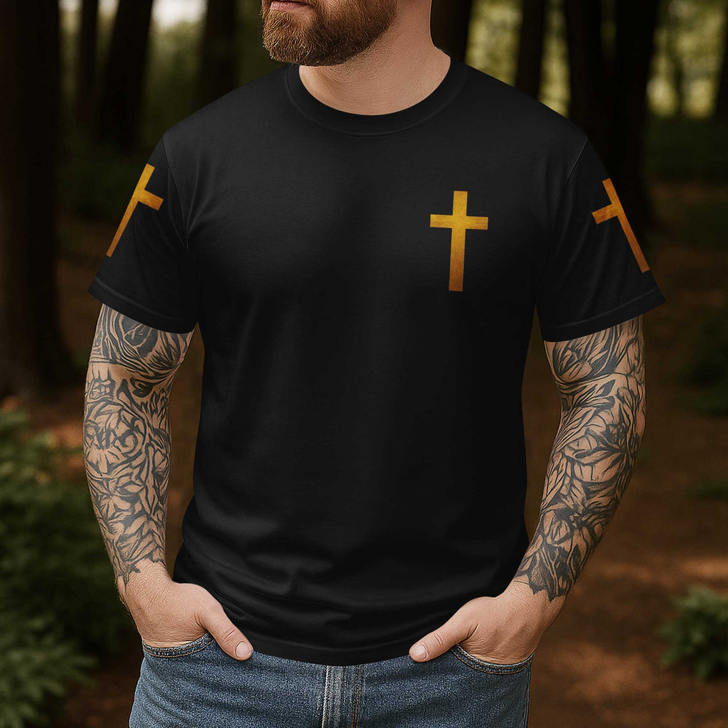 I Will Serve The Lord All Over Print T-Shirt