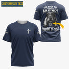 God Took The Strongest Marines And Made Them Warriors Of Christ T-Shirt