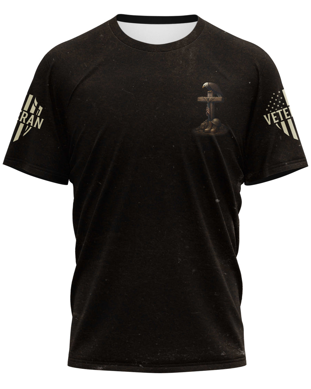 Veteran By Duty All Over Print T-Shirt