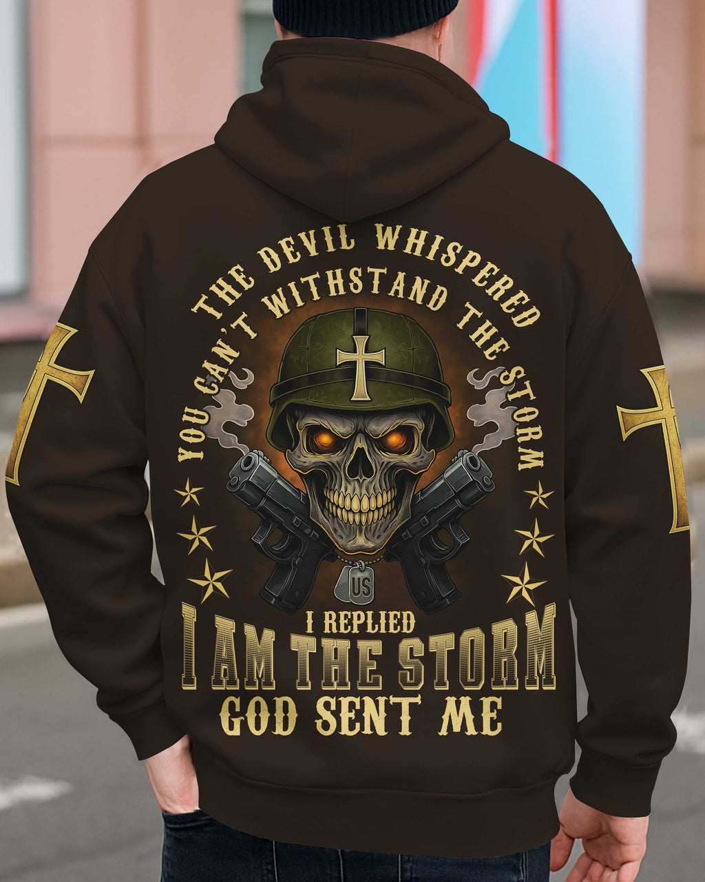 The Devil Whispered You Can't Withstand The Storm T-Shirt