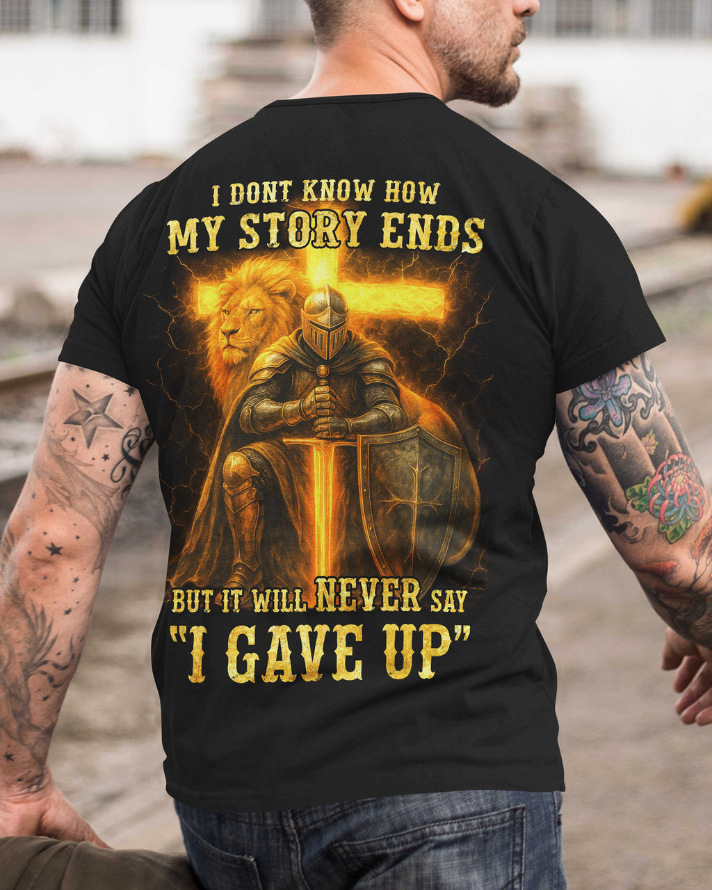I Dont Know How My Story Ends All Over Print T-Shirt
