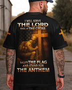 I Will Serve The Lord All Over Print T-Shirt