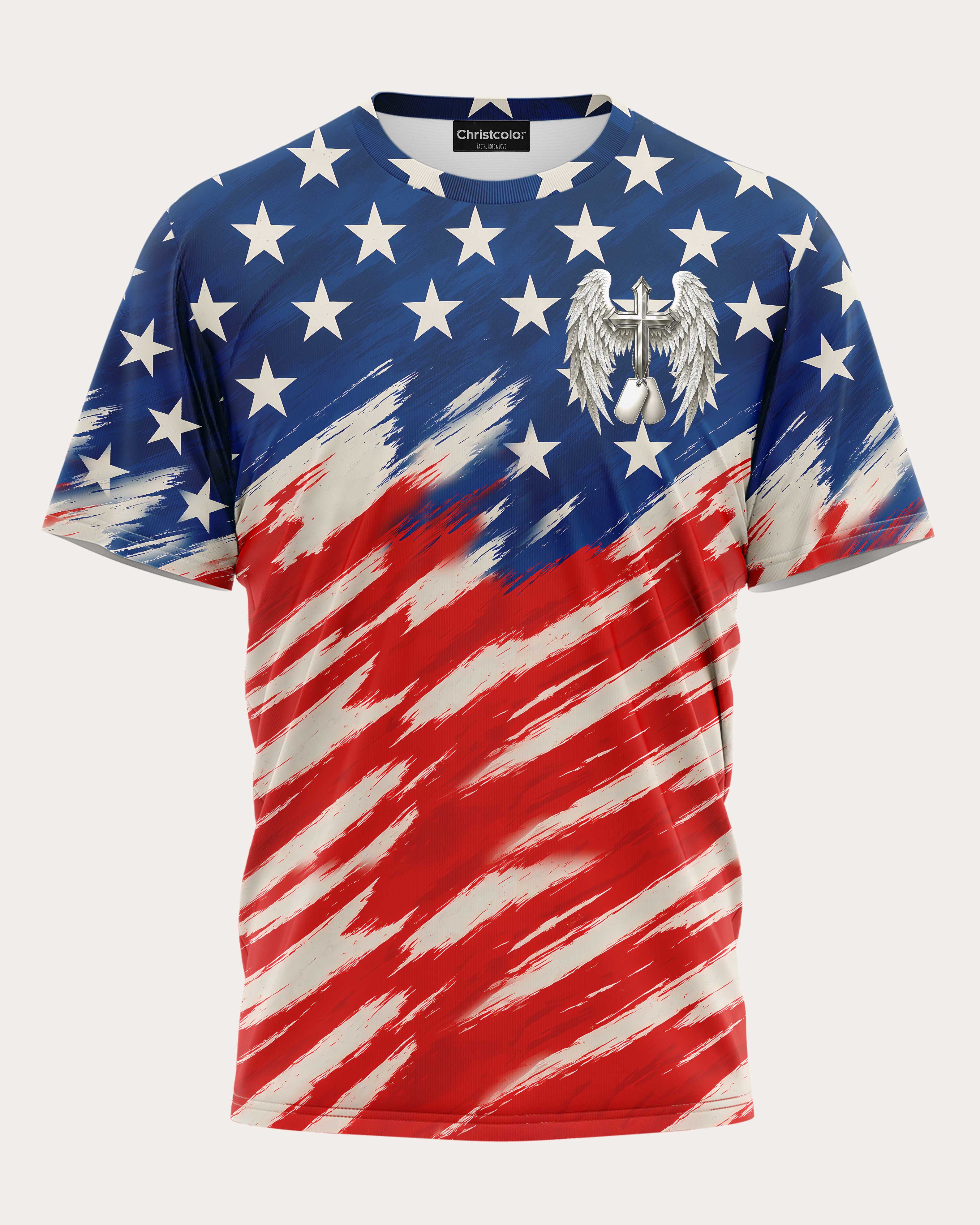 One Nation Under God All Over Print T-Shirt