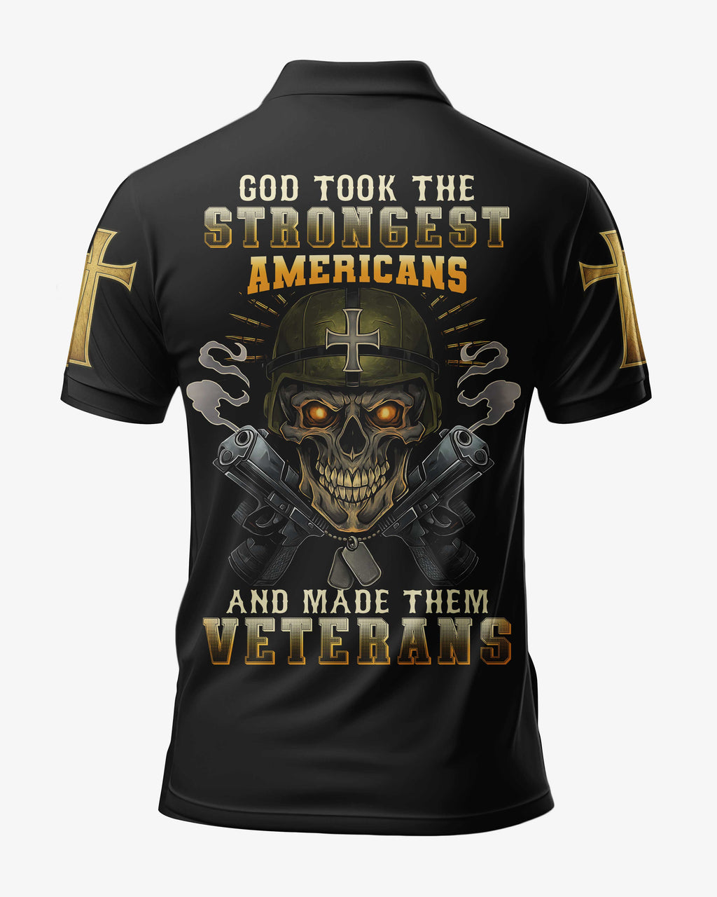 God Took The Strongest Americans And Made Them Veterans T-Shirt