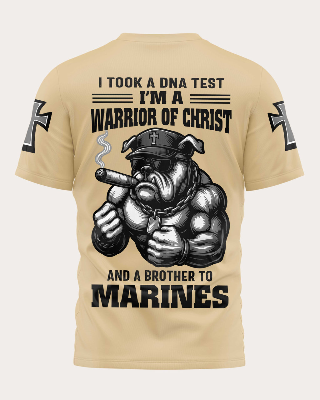 I Took A Dna Test I'm A Warrior Of Christ T-Shirt