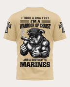 I Took A Dna Test I'm A Warrior Of Christ T-Shirt
