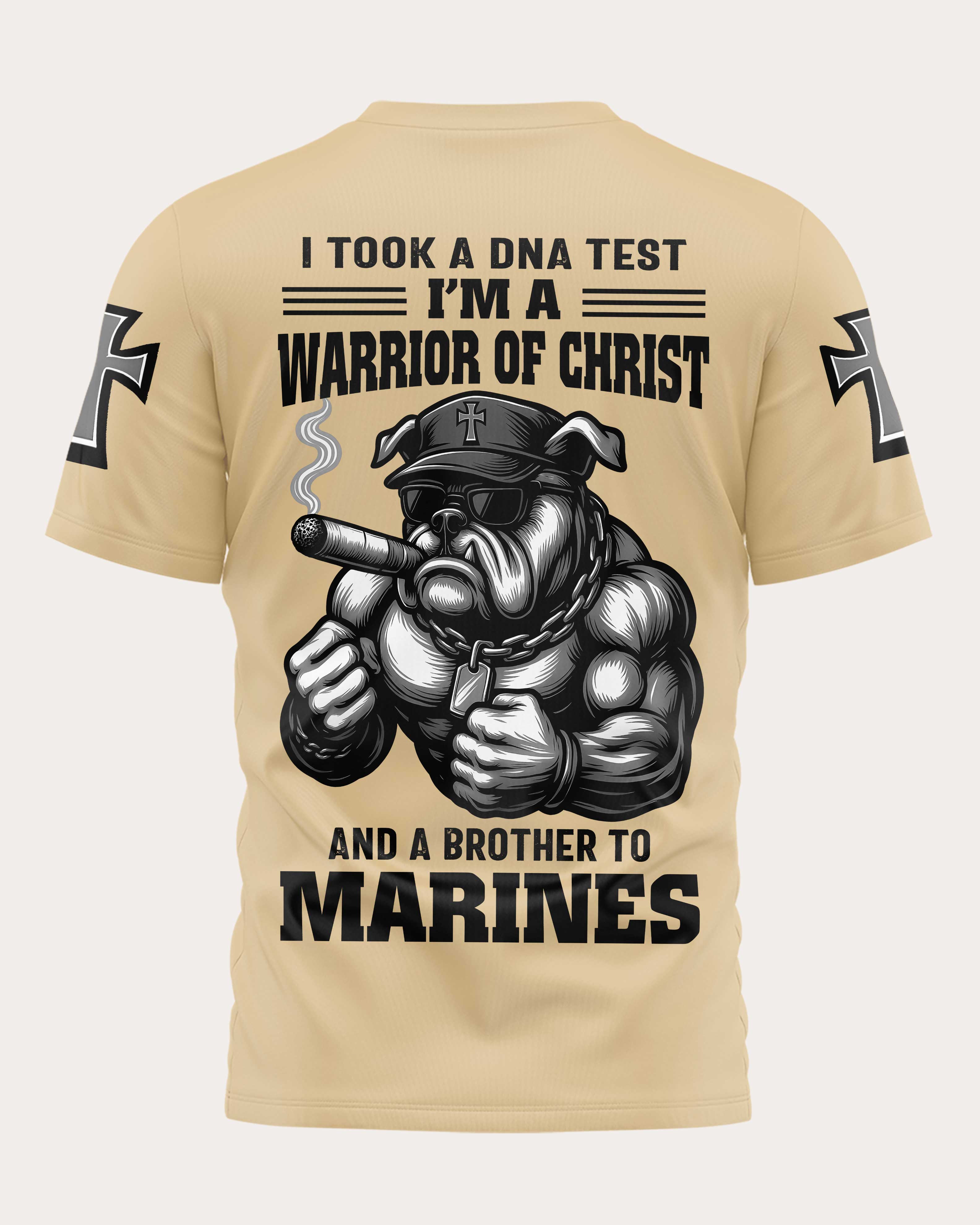 I Took A Dna Test I'm A Warrior Of Christ T-Shirt