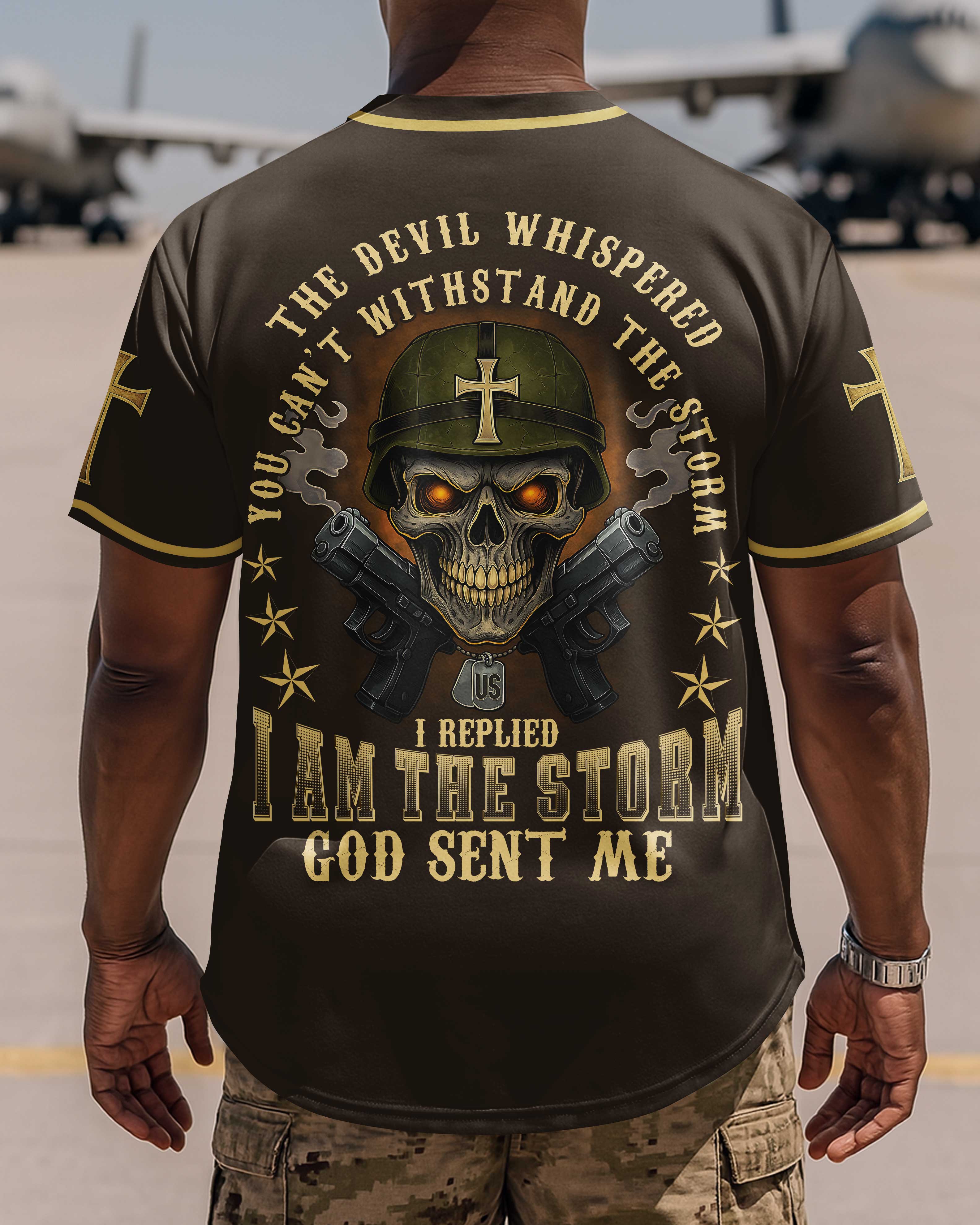 The Devil Whispered You Can't Withstand The Storm T-Shirt