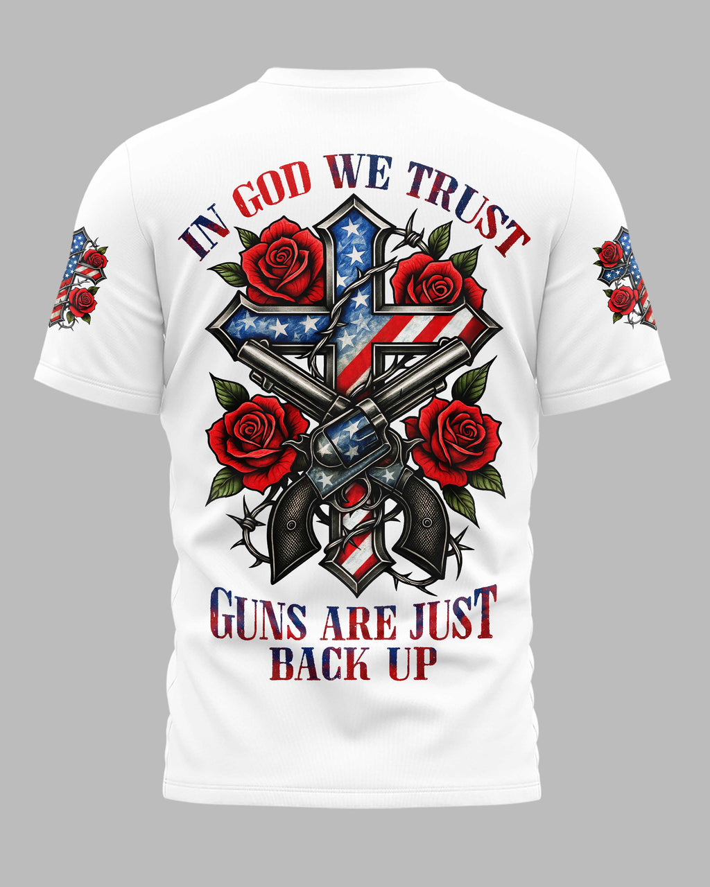 In God We Trust All Over Print T-Shirt
