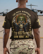 The Devil Whispered You Can't Withstand The Storm T-Shirt