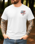 American By Birth Christian By The Grace Of God T-Shirt