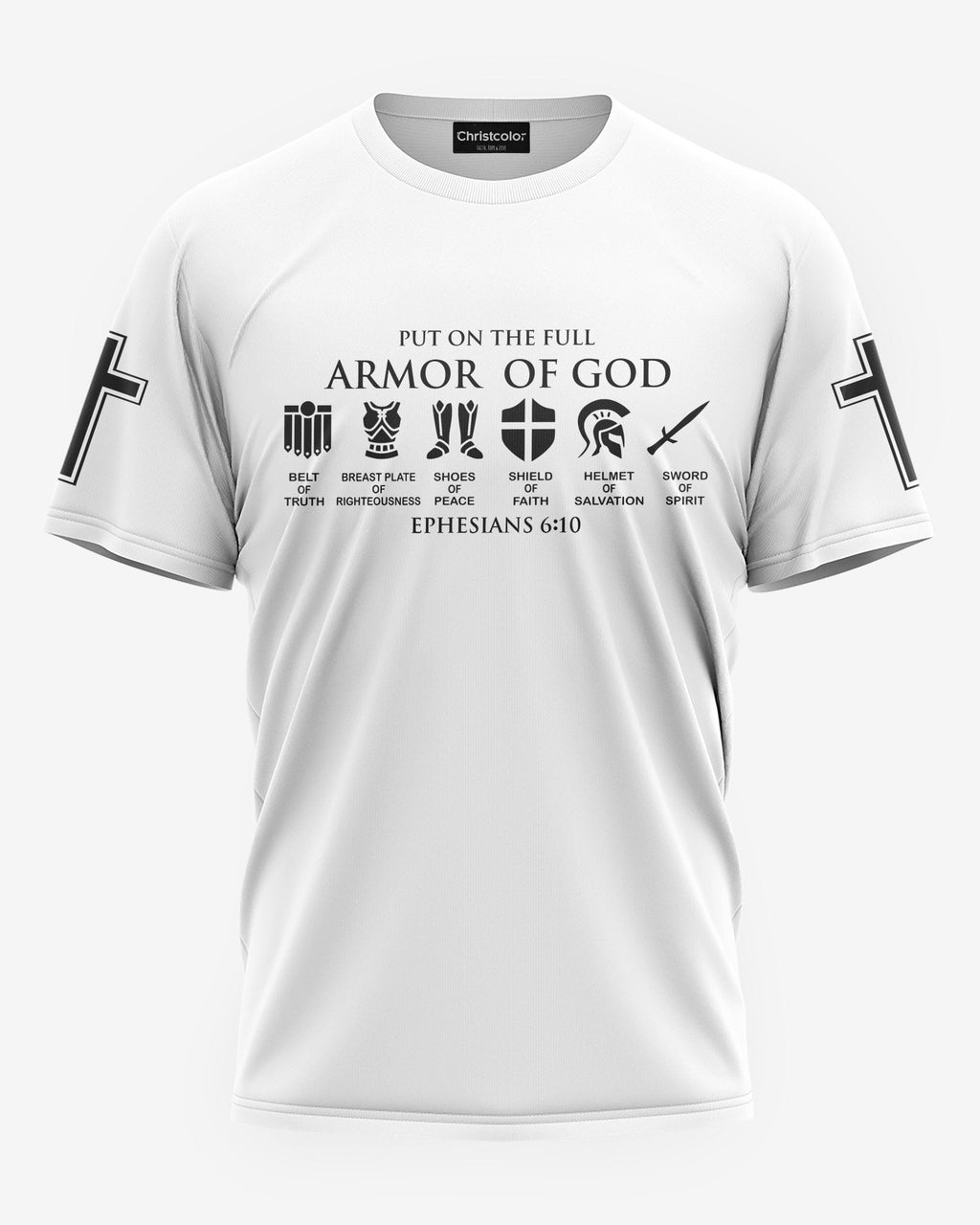 My Soul Is Protected By The Armor Of God All Over Print T-shirt