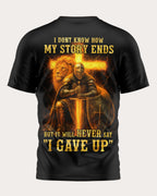 I Dont Know How My Story Ends All Over Print T-Shirt