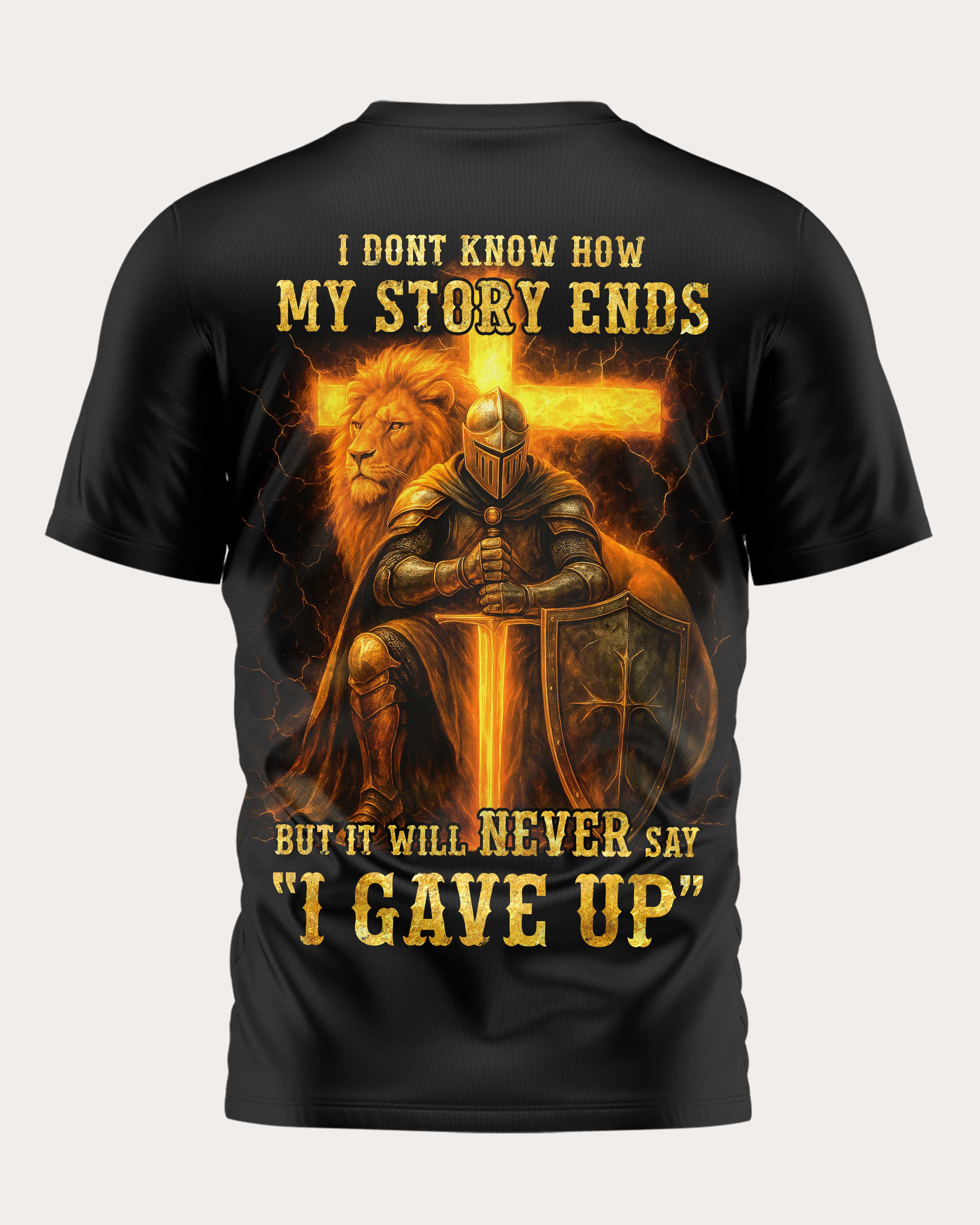 I Dont Know How My Story Ends All Over Print T-Shirt