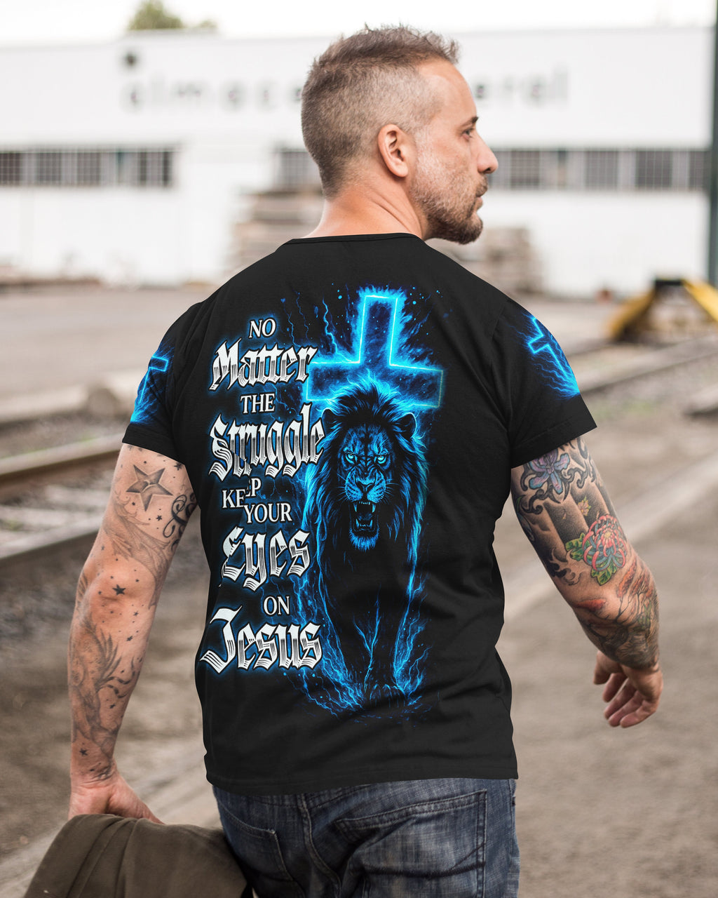 No Matter The Struggle All Over Print T-Shirt