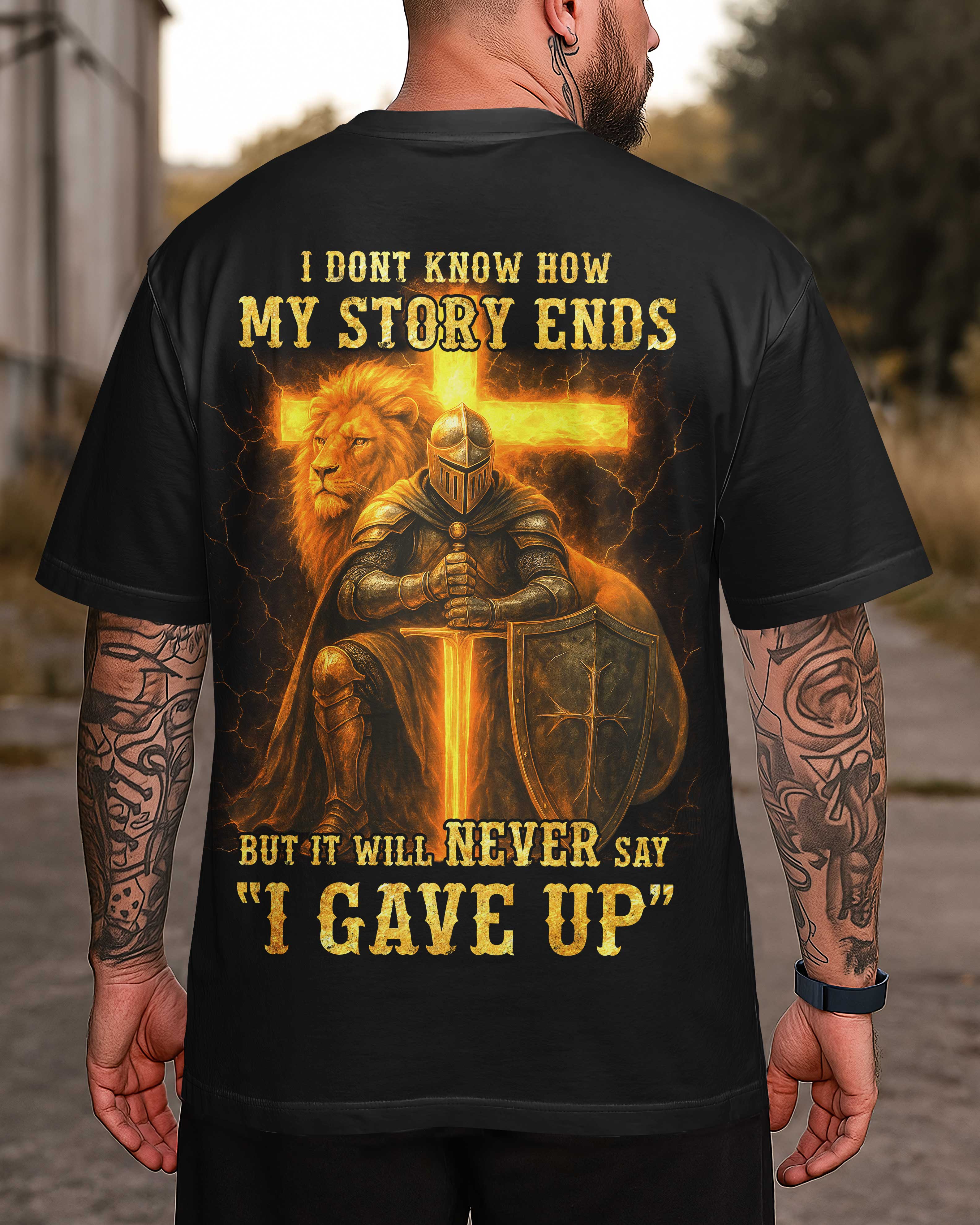 I Dont Know How My Story Ends All Over Print T-Shirt