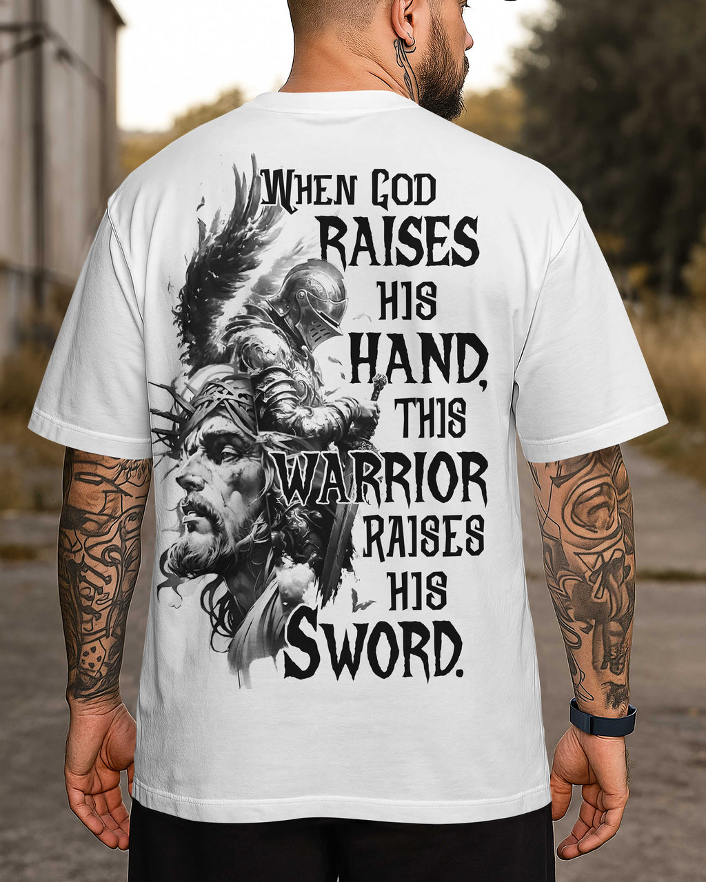 When God Raises His Hand T-Shirt