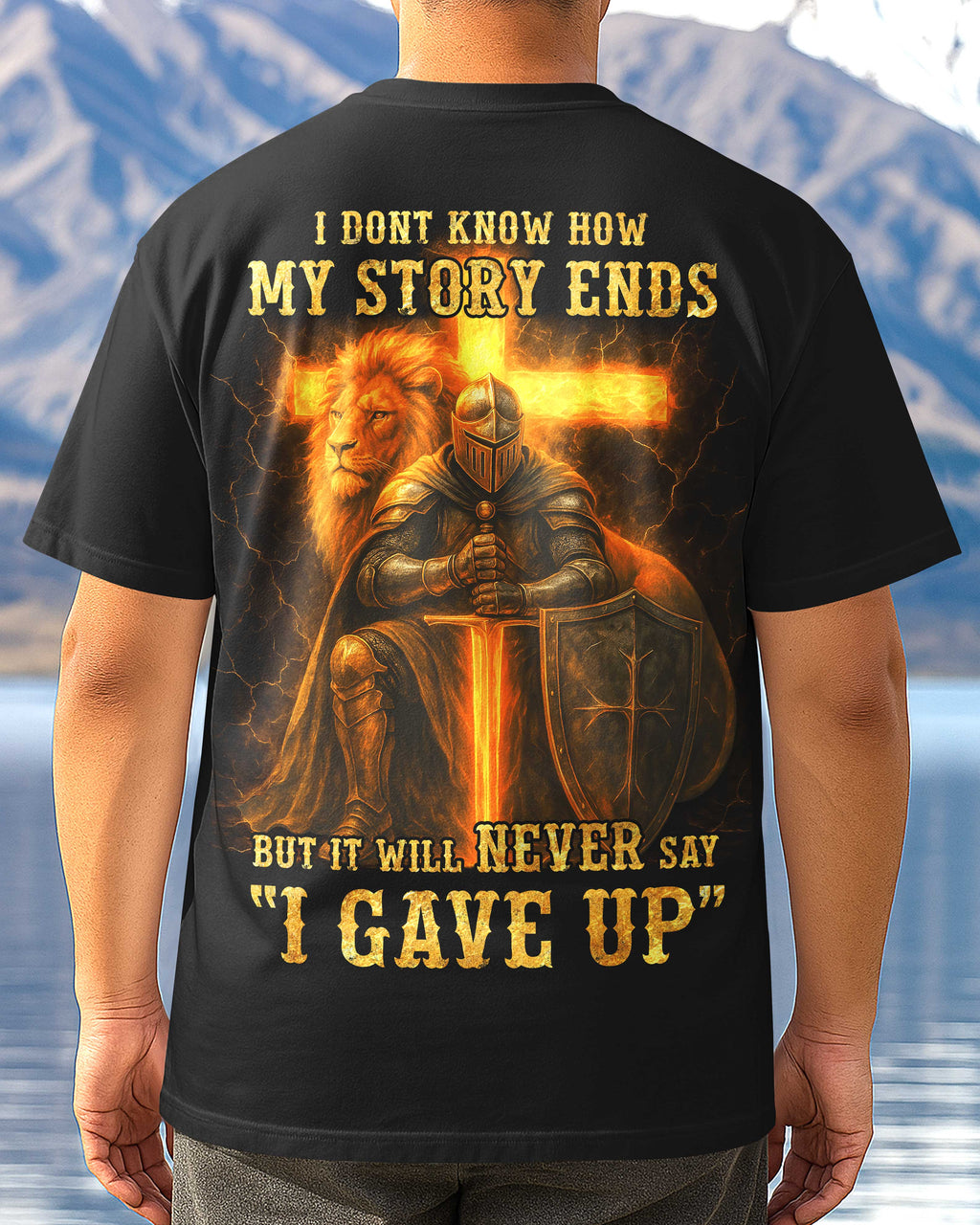 I Dont Know How My Story Ends All Over Print T-Shirt