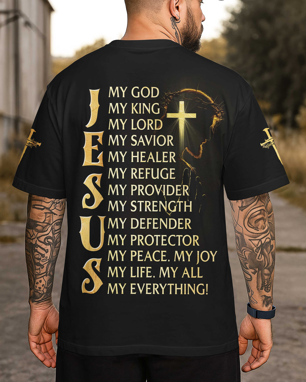 Jesus Is All Over Print T-Shirt