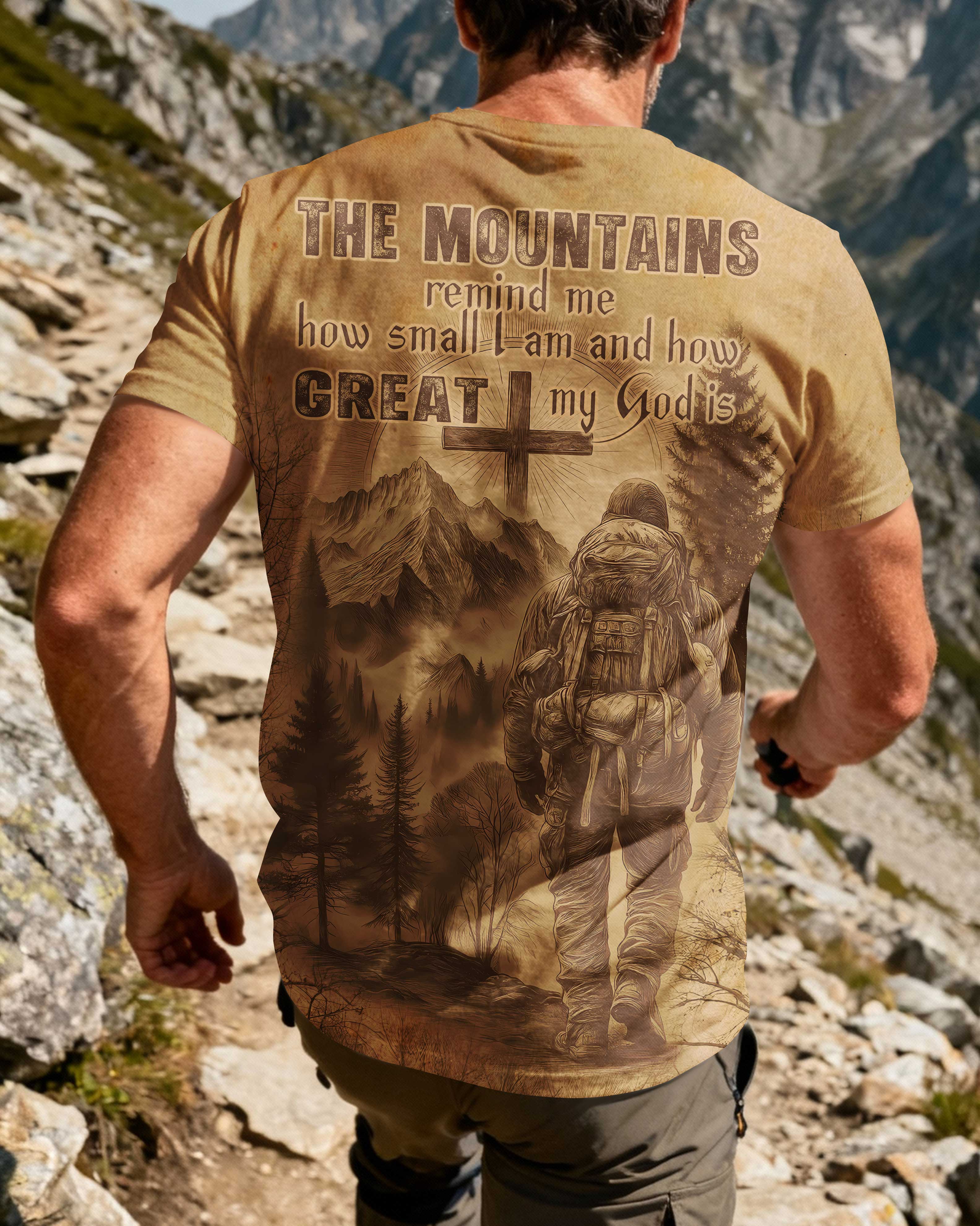 The Mountains Remind Me How Small I Am T-Shirt