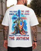 I Will Serve The Lord All Over Print T-Shirt