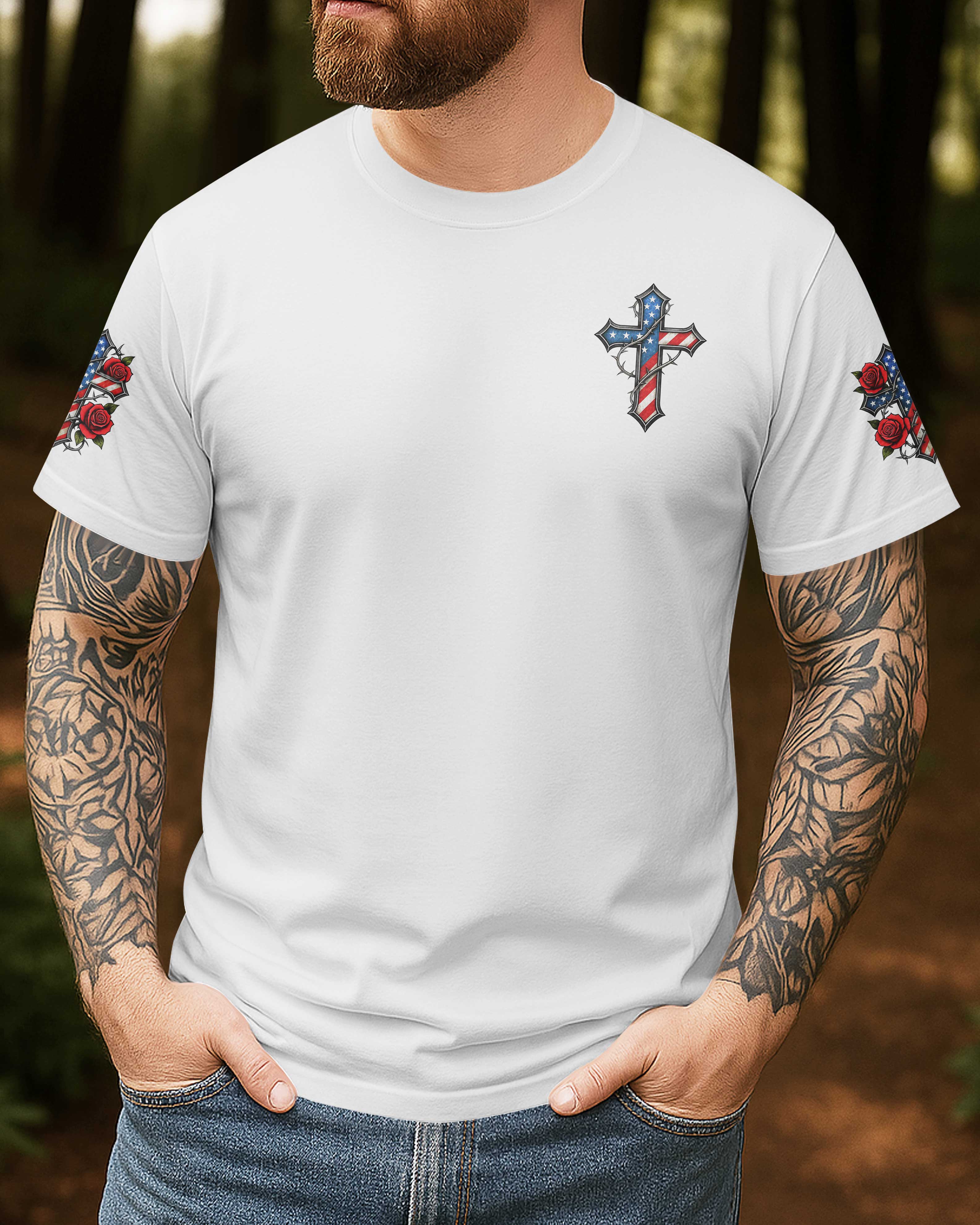 In God We Trust All Over Print T-Shirt