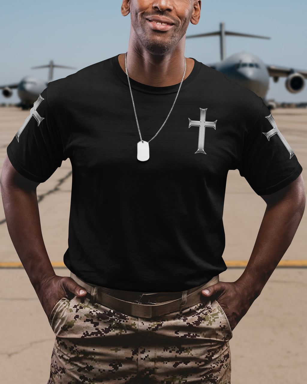 Trained By The Corps Redeemed By The Cross T-Shirt