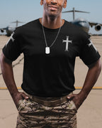 Trained By The Corps Redeemed By The Cross T-Shirt