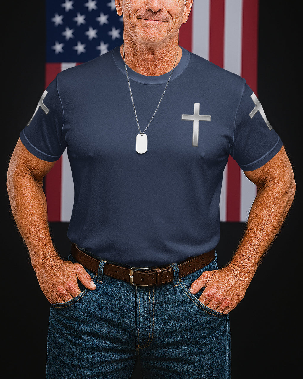 God Took The Strongest Marines And Made Them Warriors Of Christ T-Shirt