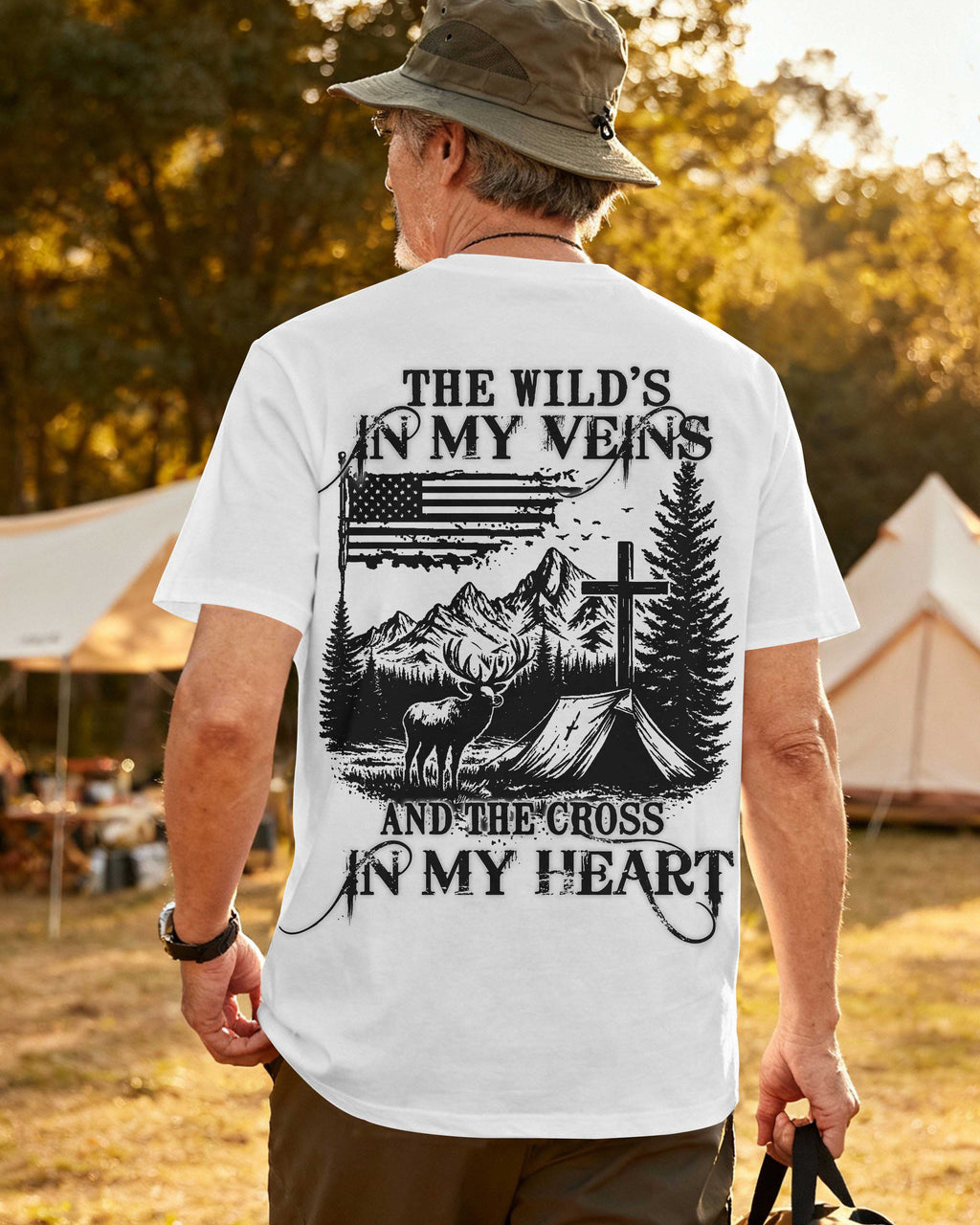 The Wild's In My Veins And The Cross In My Heart T-Shirt