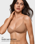 Women's Deep Plunge Underwire Bra