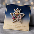 US 250th Anniversary Brooch Pin