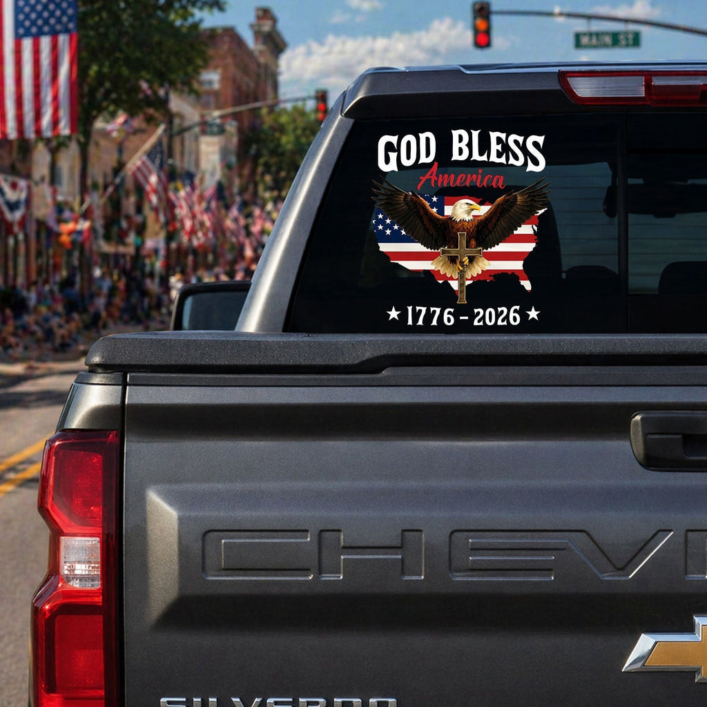 🔥 LIMITED TIME OFFER – 250th Anniversary Faith Freedom Patriotic Decal
