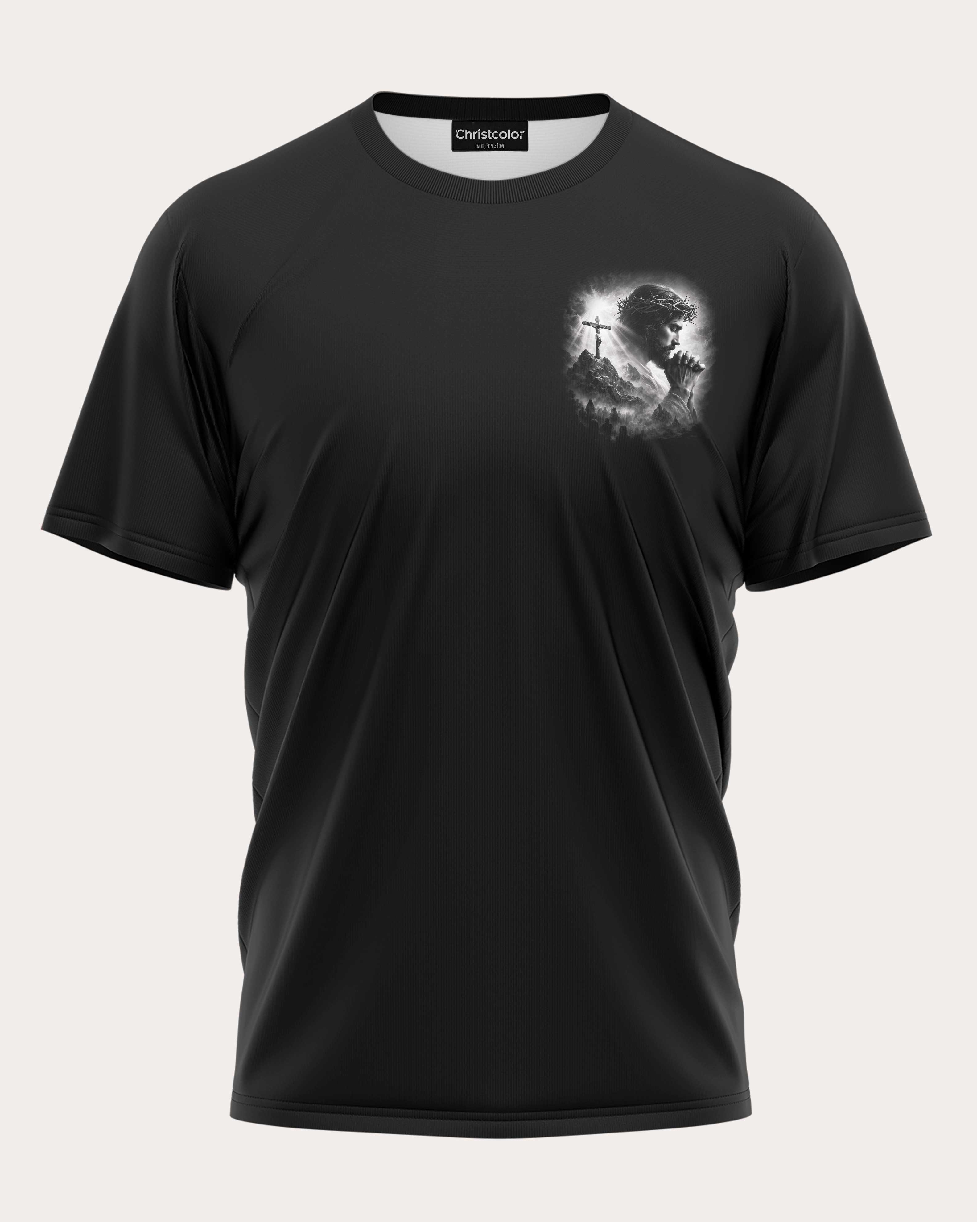 I Only Kneel For One Man And He Died On The Cross T-Shirt