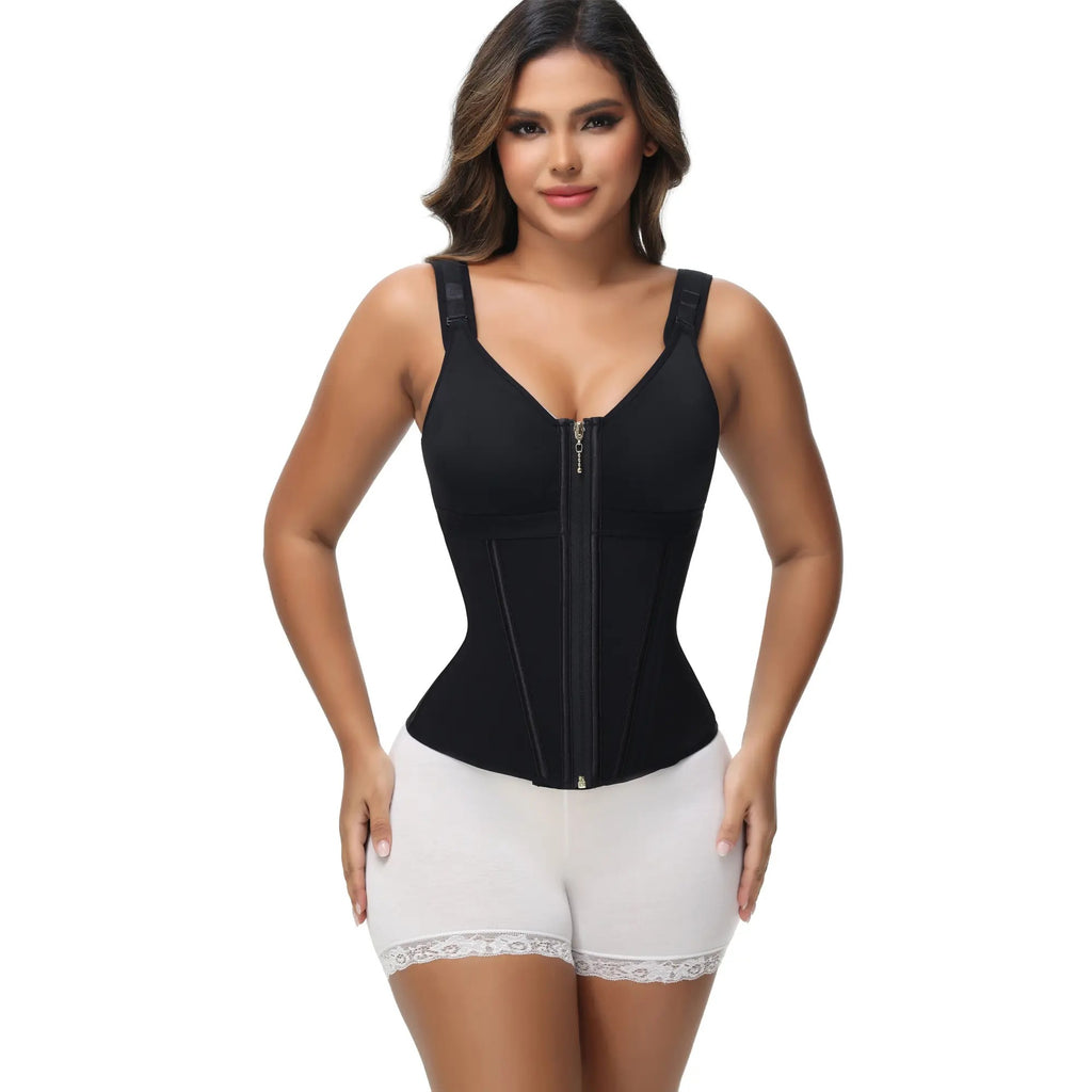 Waist Shapewear with Built-In Bra