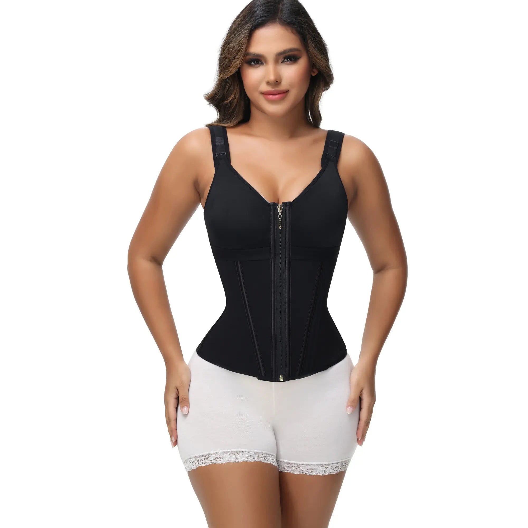 Gaine amincissante avec soutien-gorge intégré