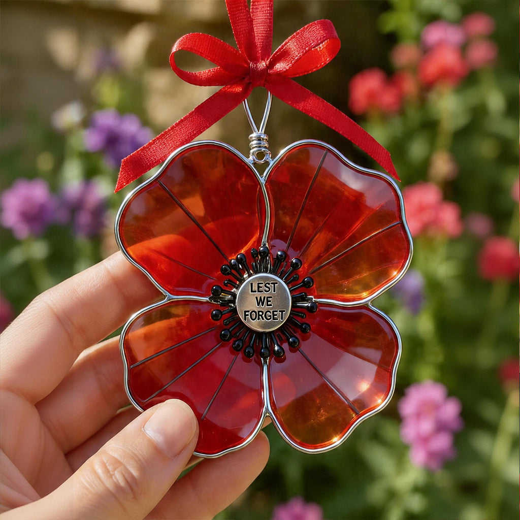 Erinnerungsmacher Mohnblumen-Hängeornament