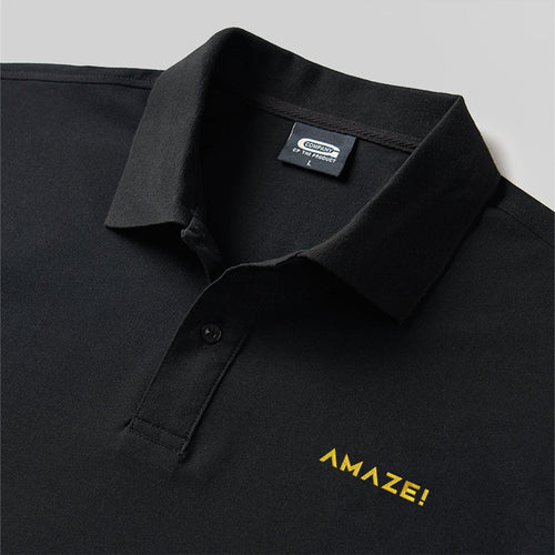 Polo brodé AMAZE! Geek