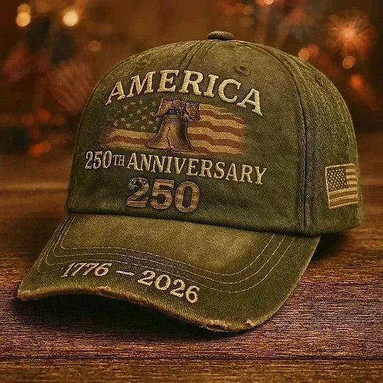 Casquette rouge 250e anniversaire des États-Unis