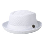 Men's Breathable Mesh Fedora Hat – Lightweight Summer Trilby