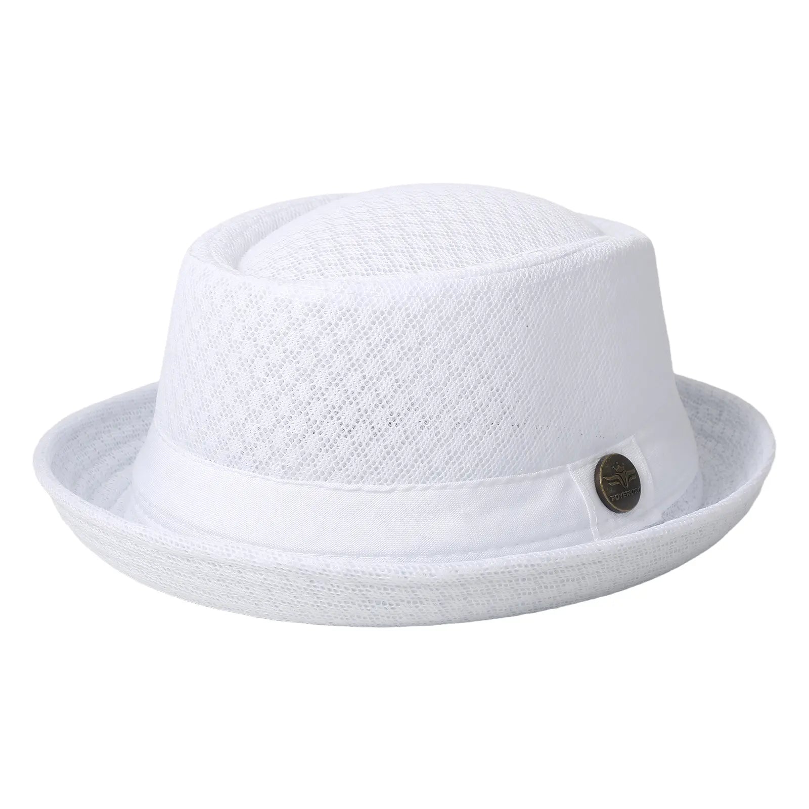 Men's Breathable Mesh Fedora Hat – Lightweight Summer Trilby