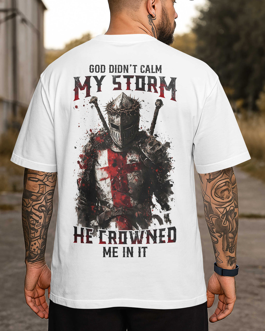 God Didn't Calm My Storm T-Shirt