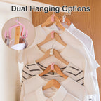 20-Count Space-Saving Hanger Connector Hooks