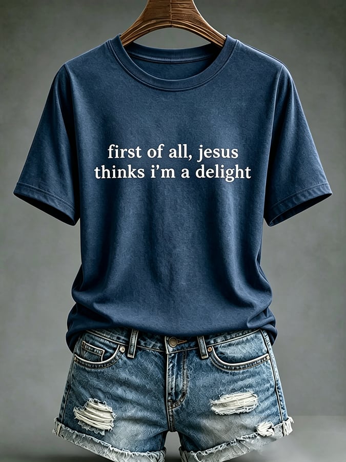 Women's  Faith Cross  Jesus The Way, The Truth & The Life Print Top