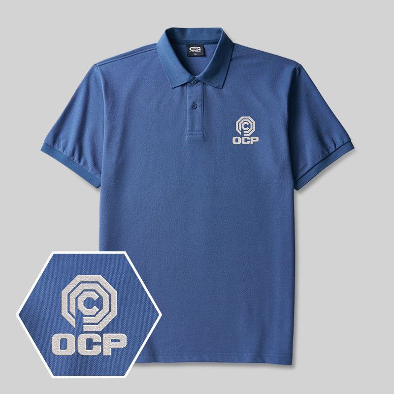 OCP Geek Embroidered Polo Shirt