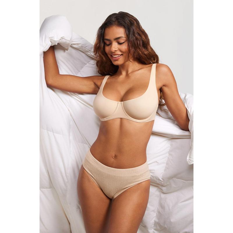 Women's Unlined Balconette Underwire Bra