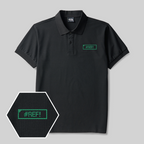 #REF! Besticktes Poloshirt von Geek