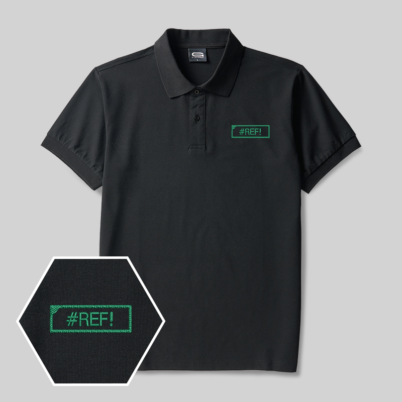 Polo brodé Geek
