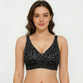 🏆LAST DAY SALE 49% OFF 🔥Super Firming Retro Leopard Print Bra | Women Wirefree Bras 👍No More Sagging Breasts